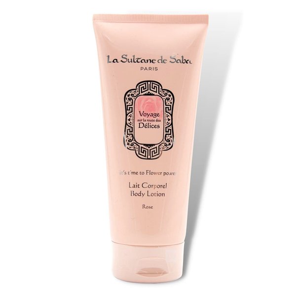La Sultane de Saba Body Lotion - Rose - Journey to the route of Delights 200ml / 6.8 Fl Oz