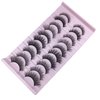 Wffenhefragrance Multipack False Eyelashes| Lengthening Wisps in 10 Assorted Lengths | Natural to Dramatic Styles | Easy to Apply & Reusable |Suitable for Makeup Enthusiasts