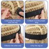 Tyqour 4 Pcs Silicone Wig Grip Band with Buckles, Adjustable Wig Bands No Slip, Elastic Band for Wigs, Wig Accessories for Women Wig Strap to Secure Wig for Glueless Wig Making