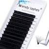 Volume Lash Extensions Easy Fan Volume Lashes .05 .07 8-14mm C/D Curl Mixed Self Fanning 4D 5D 6D~10D Easy Fan Cluster Rapid Automatic Blooming Lash Extensions by WENDY LASHES(0.05-CC, 8-14mm)