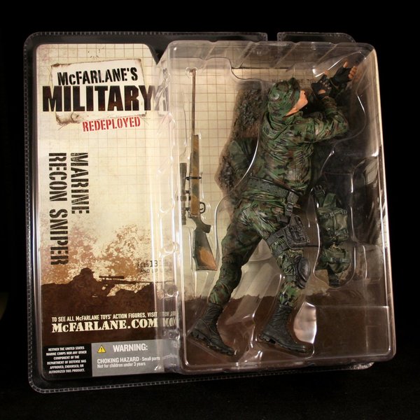 McFarlane's Soldiers Redeployed Marine Recon Snipper