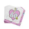 80s Party Supplies Packs (100 Pieces for 16 Guests) - 80s Theme Party Decorations, 80s Party Decorations, 80s Birthday Party Supplies, 1980s Party, Birthday Decorations for Adults, Blue Orchards