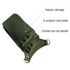 Scissor Pouch for Stylist Tool Belt, Salon Hair Cutting Belt Scissor Holster for Hairdressers, Barbers with Shoulder Belt