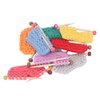 Dollhouse Wool Yarn Knitting 9 Pcs, Miniature Hand Made Wool Knitting Sweater Decoration for 1:12 Doll House Bicycleseatpost Accessories Toy