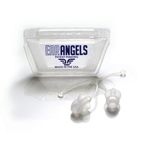 EarAngels - High Fidelity Ear Plugs for Women (1 Pair) Clear
