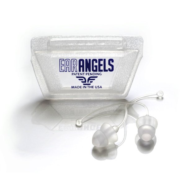 EarAngels - High Fidelity Ear Plugs for Women (1 Pair) Clear