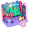Gabby’s Dollhouse, Groovy Music Room with Daniel James Catnip Figure, 2 Accessories, 2 Furniture Pieces and 2 Deliveries, Kids Toys for Ages 3 and up