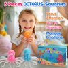 Octopus Stress Balls for Kids Adults, Octopus Squeeze Balls Sensory Fidget Toys, Squishy Toys for 3 4 5 6 7 8 9 10 Boys Girls Gifts, Classroom Prizes Party Favors for Toddlers