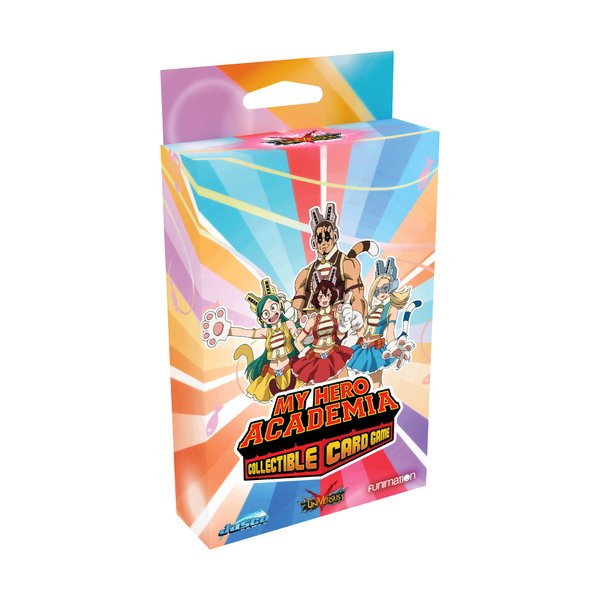 Jasco Games My Hero Academia Collectible Card Game Deck-Loadable Content Series 3 Wild Wild Pussycats | Trading Card Game for Adults & Teens | Ages 14+ | 2 Players | Avg. Playtime 20-30 Mins | Made