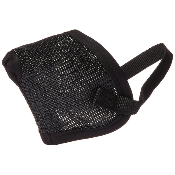 Pro Guard Mesh Dog Muzzle for Short Nose - Flat Faced Dogs, (Pug Muzzle) one Size Fits All