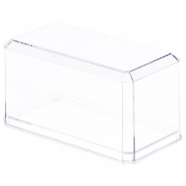Pioneer Plastics 164C Clear Plastic Display Case for 1:64 Scale Cars, 3.5" W x 1.625" D x 1.75" H (Mailer Box), Pack of 20