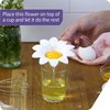 Peleg Design Daisy Plastic Egg Separator, Egg White Yolk Divider Kitchen Gadgets Baking Tools Egg Extractor, Cute Flower Design