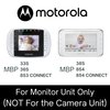 for Motorola Baby Monitor Charger (Handheld Screen Only) MBP33S MBP36S MBP36XL MBP38S MBP41S MBP43S MBP843 MBP853 MBP854 MBP855 Connect Not for Camera