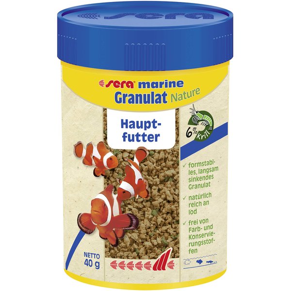 sera 375 Marin granules 1.5 oz 100 ml Pet Food, One Size