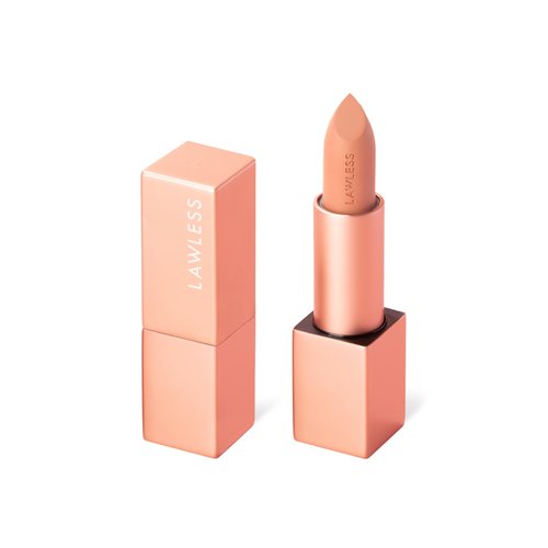 Lawless Women's Forget the Filler Lip-Plumping Line-Smoothing Satin Cream Lipstick, Annie, 0.1 oz/3.7 mL