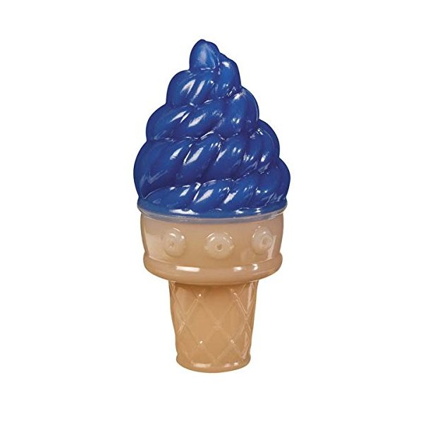 Cooling Dog Toys Fun Summer Ice Cream Cone & Popsicle Look Choose Color & Shape(Pink Ice Cream Cone)