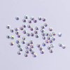 PrettyG 2880pcs SS20 Nail Crystals AB Coating Nail Art Sparkly Round Flatback Rhinestones, Non-Self-Adhesive AB-S20