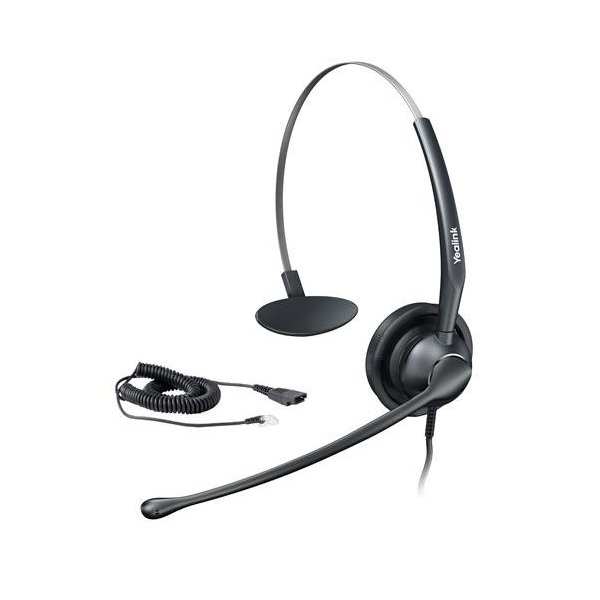 Yealink YHS33 2-PACK Wideband Headset for Yealink IP Phones, plug and play