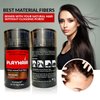 Hair Building Fibers 100% Natural Keratin to Conceal Bald spot instantly Thinning Hair, & Cover Up in 7 colors by PLAYHAIR (Medium Brown)