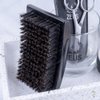 ZEUS Palm Hair Brush, Beech Wood Handle & Boar Bristles for Beard & Hair - BP92