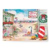 Designer Greetings Red Farm Studios Boxed Christmas Cards, Greetings from the Beach (Box of 18 Nautical/Coastal Holiday Cards with White Envelopes) (125-00844-000)