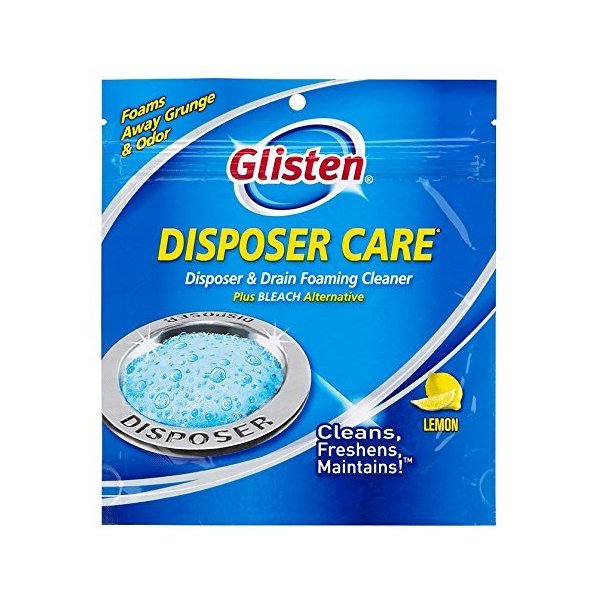3 X Glisten DP06N-PB Disposer Care Foaming Garbage Disposer Cleaner-4.9 Ounces (4 Uses)-Powerful Disposal Cleanser for Complete Cleaning of Entire Disposer