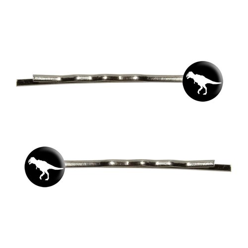 Dinosaur Tyrannosaurus Rex Bobby Pins Barrettes Hair Styling Clips