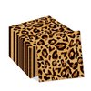 40pcs Animal Leopard Print Party Napkins Disposable Jungle Animal Leopard Print Tableware Dinner Napkin for Safari Leopard Themed Birthday Baby Shower Party Supplies