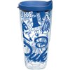 Tervis Made in USA Double Walled Duke University Blue Devils Insulated Tumbler Cup Keeps Drinks Cold & Hot, 24oz - No Lid, All Over