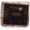 AFRIKINKY Premium Quality Authentic African Black Soap - Bulk 1lb Raw Organic Soap for Acne, Dry Skin, Rashes, Burns, Scar Removal, Face & Body Wash, 100% Natural Beauty Bar From Ghana Fair Trade
