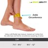 BraceAbility AFO Drop Foot Brace - Adjustable Dorsiflexion Soft Shoe Splint for Neuropathy Walking Exercise Assist, Gait Lifting Support, Charcot Marie Tooth (CMT) and Achilles Pain Treatment (S/M)