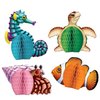 Beistle Sea Creatures Honeycomb Party Decorations