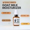 Skin Friendly Solutions Goat Milk moisturizer face cream with Organic Honey, Aloe Vera and Coconut Oil - organic and all natural lotion goats milk lotion for women