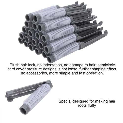 20pcs Hair Perm Rods, Perming Rod, Hair Roller Curler, Household Salon Hairdressing Tool Kit(03)