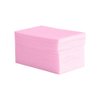 Aysekone 600 Pieces Pink Disposable Nail Art Gel Polish Remover Pads Bath Manicure Nail Wipes Cotton Napkins for Nail Art