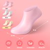 Vodolo 6 Pairs Silicone Socks for Dry Cracked Feet Women,New Upgrade Thickened Moisturizing Foot Mask Exfoliating Silicone Socks,Spa Gel Moisturizer Socks Foot Care After Pedicure