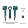 Skin Stickers Compatible with Dyson Hairdryer, Hairdryer Skin Decals，Protective Film Wrap Cover for Hair Dryer HD01 HD02 HD03（Green Marbling）