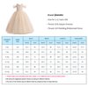 Glamulice Big Girls Princess Sparkle Tulle Dress Flower Girls Formal Dresses Lace Champagne Off Shoulder Vintage Sequin Bridesmaid Costume Dance Ball Gown Wedding Pageant Holiday Prom Party Gown 15 14