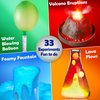 UNGLINGA 33 Experiments Science Kit for Kids, Science Project STEM Toys Gifts for Boys Girls Learning Educational Chemistry Set, Volcano Erupting, Scientis Kit