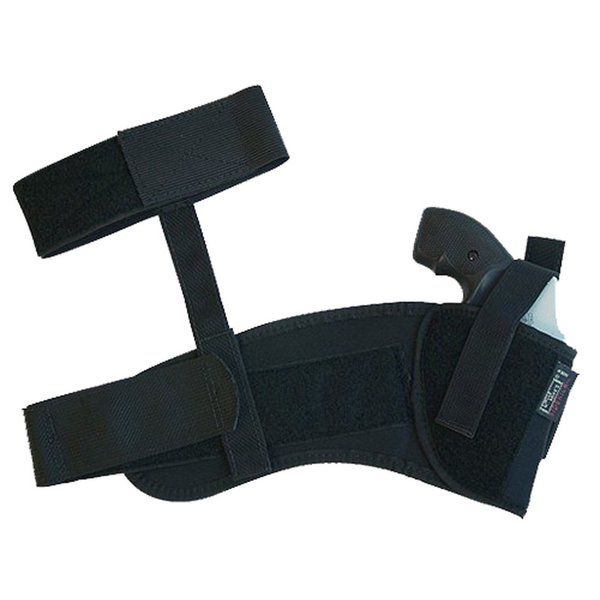 Uncle Mike's Off-Duty and Concealment Kodra Nylon Ankle Holster (Black, Size 1, Right Hand)