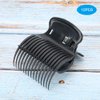 Hair Roller Clip, 12pcs/set Hot Roller Curler Claw Clips Plastic Hair Curlers Clips Replacement Hair Styling Tool for Women Girls (Black)