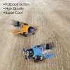 ArtCreativity Diecast Classic Wing Airplane Toys with Pullback Mechanism, Set of 2, Diecast Metal Jet Plane Toys for Boys, Aviation Party Favors, Goodie Bag Fillers for Kids