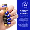 VENALISA Gel Nail Polish, 12ml Elegant Blue Color Soak Off UV LED Nail Gel Polish Nail Art Starter Manicure Salon DIY at Home, 0.43 OZ