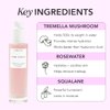 HERBIVORE Pink Cloud Creamy Jelly Cleanser – Rosewater + Tremella Hydrating Face Wash + Makeup Remover for Sensitive Skin, Vegan, 100mL / 3.4 oz