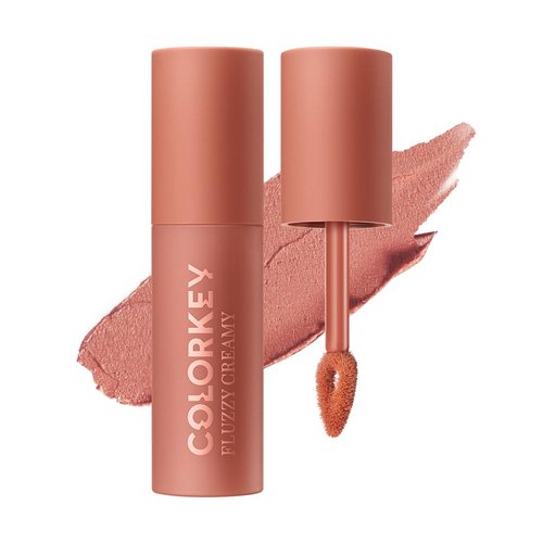 COLORKEY Cheese Matte Lip Mud | Long Lasting Matte Lipstick - Non-Stick Cup | Waterproof & Smudge-Proof (CBO1 Grilled Taro Milk, 2.5g)