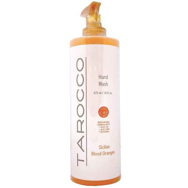 Baronessa Cali Tarocco Sicilian Blood Red Orange Hand Wash - Clean, Refreshing, Invigorating - 16 Fluid Ounce