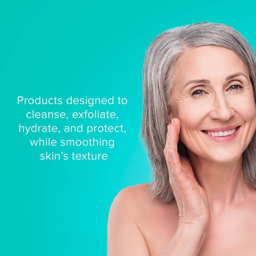 ClarityRx Age Reversal Anti-Aging Skin Care Set, Kit Includes Natural Plant-Based Face Wash, Glycolic Acid Facial Scrub, Peptide Serum, Squalane Moisturizing Oil, SPF 30 Sunscreen