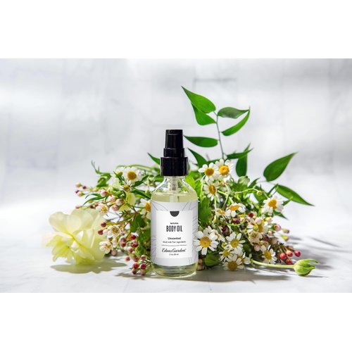 Edens Garden Unscented Body Oil (Made With Pure Essential Oils & Vitamin E- Great For Massage & Daily Skin Care), 2 oz