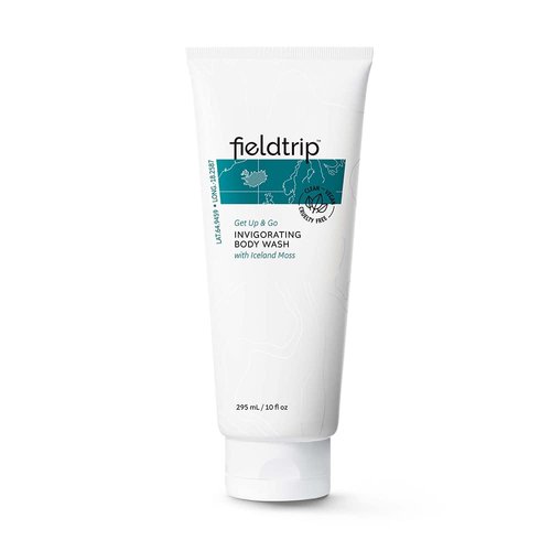 Fieldtrip Get Up & Go Invigorating Body Wash with Iceland Moss - Clean, Vegan & Cruelty-Free - 10oz