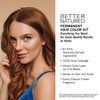 Better Natured 6G Dark Golden Brown Permanent Hair Color Dye Kit (Color, Developer, Barrier Cream, Gloves, Cleaning Wipe, Shampoo and Conditioner) Radiant Color that Lasts up to 8 Weeks
